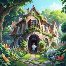 The Secret Garden of the Old Mansion
