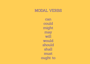 modal verbs