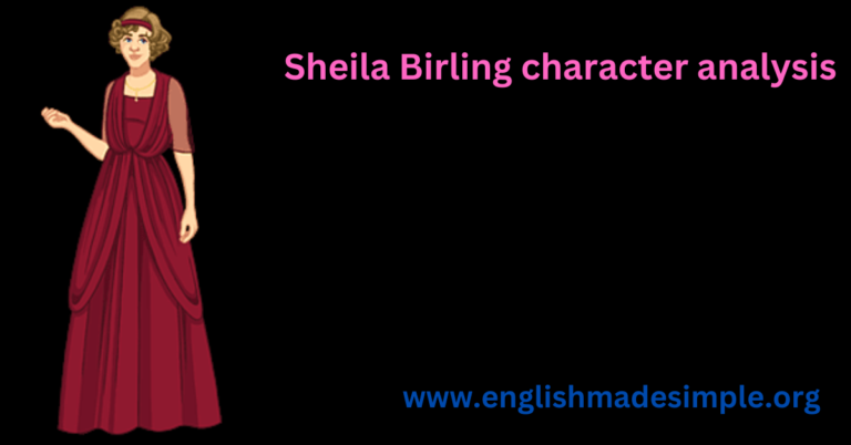 sheila birling character development essay