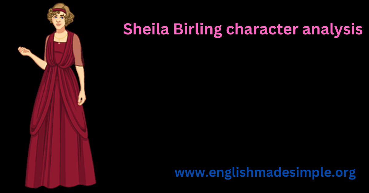 Sheila Birling a character analysis