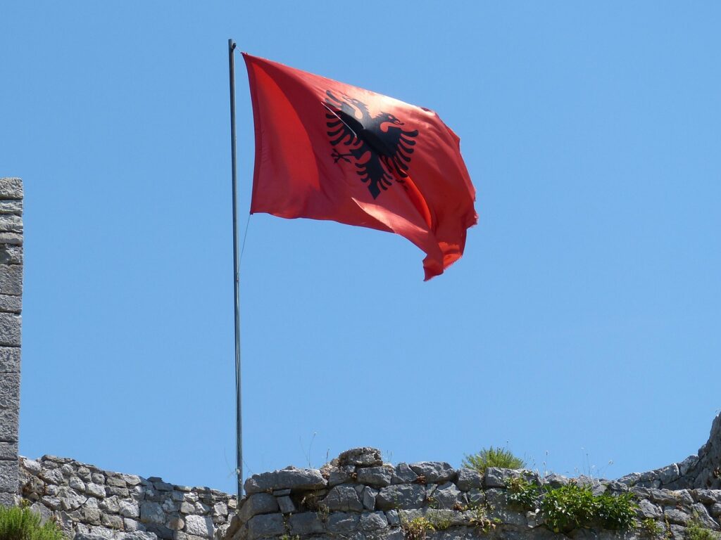 Albanian flag