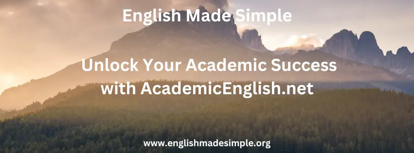 Unlock Your Academic Success with AcademicEnglish.net