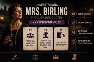 Understanding Mrs. Birling through Her Quotes in An Inspector Calls