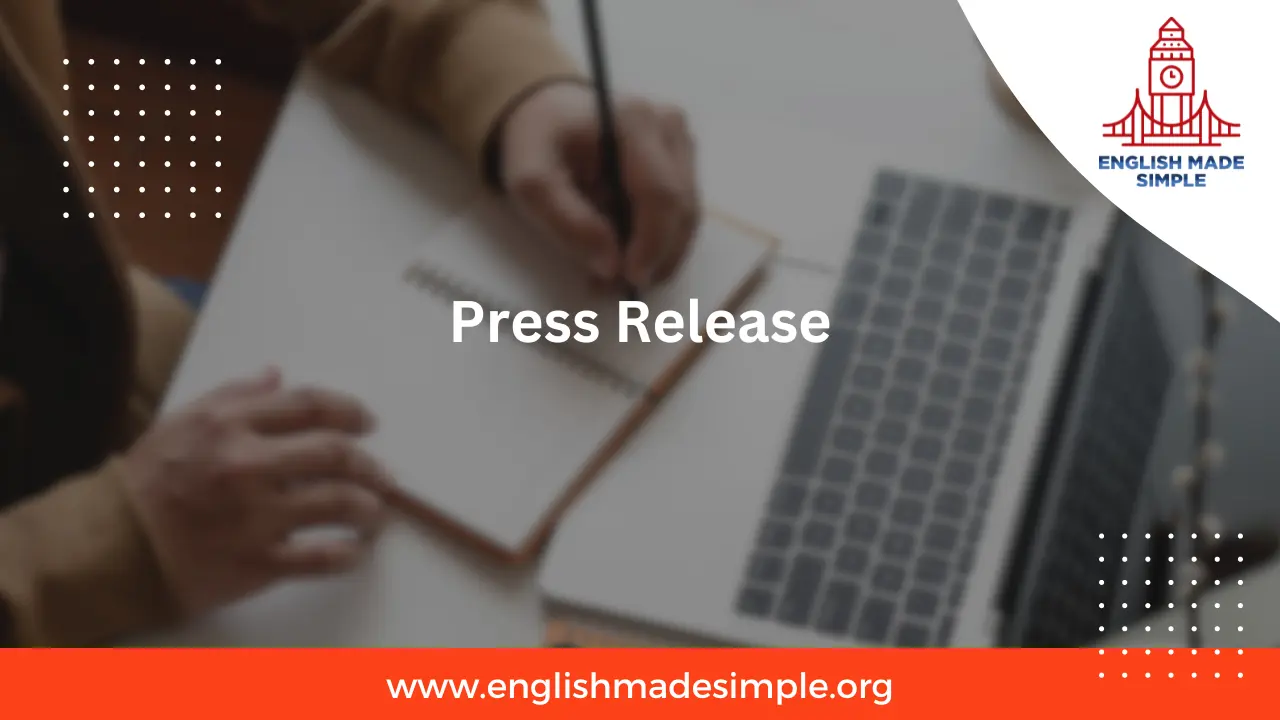 Press Release