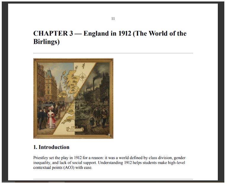 The Ultimate GCSE Revision Guide for An Inspector Calls