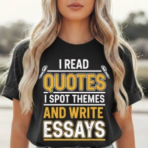 English Teacher Shirt Literature Student Tee