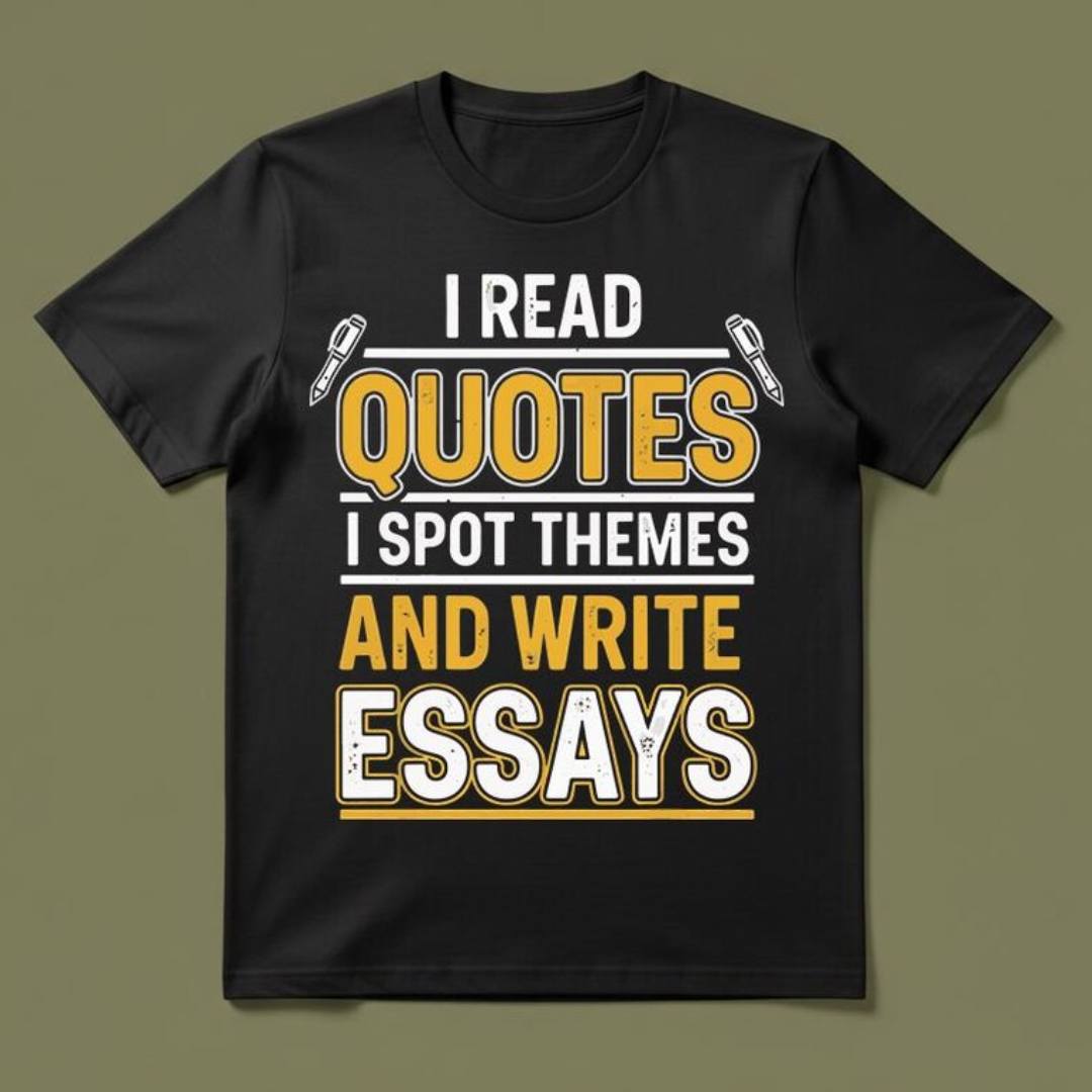 English Teacher Shirt Literature Student Tee ENGLISH