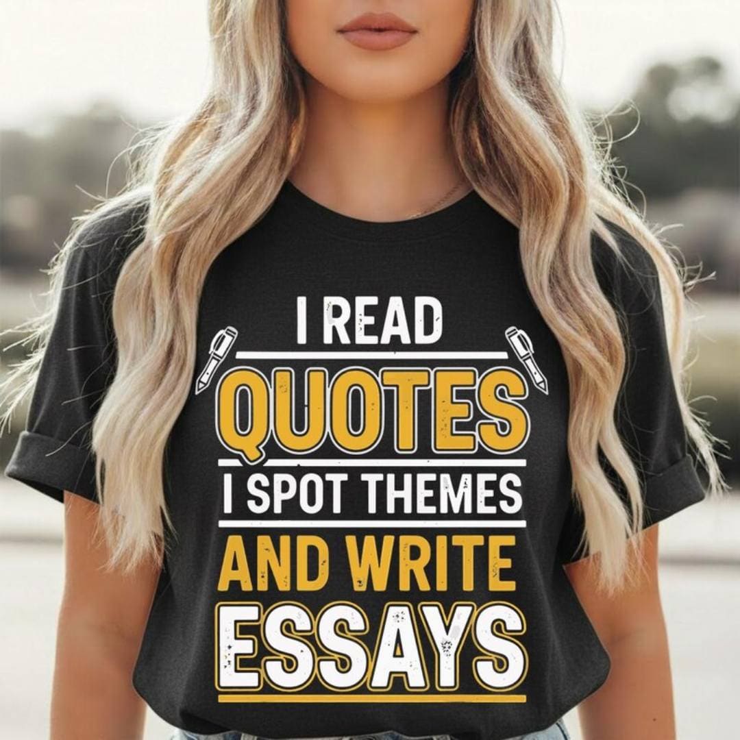 English Teacher Shirt Literature Student Tee