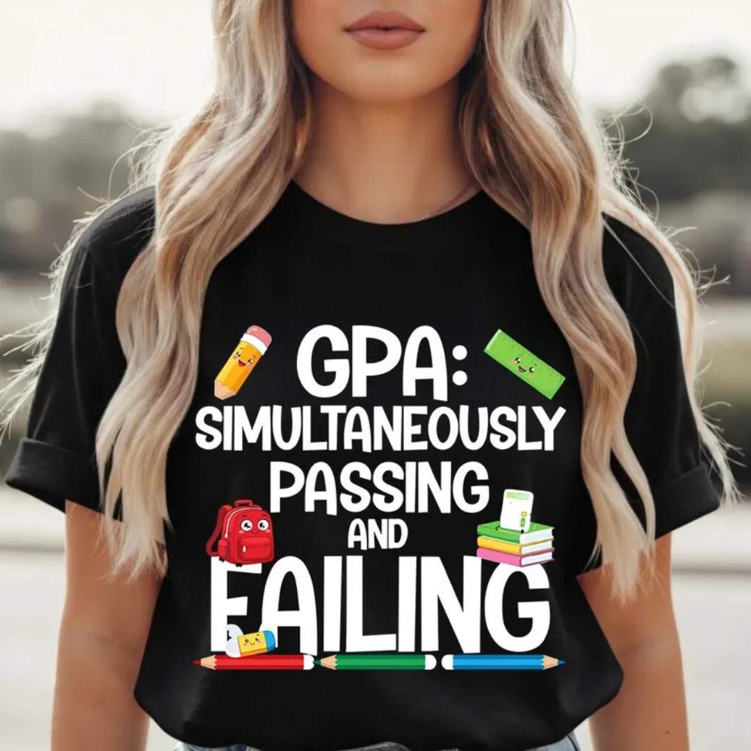 Funny GPA T Shirt Academic Humor Tee