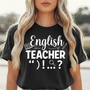 Funny Grammar English Teacher T Shirt