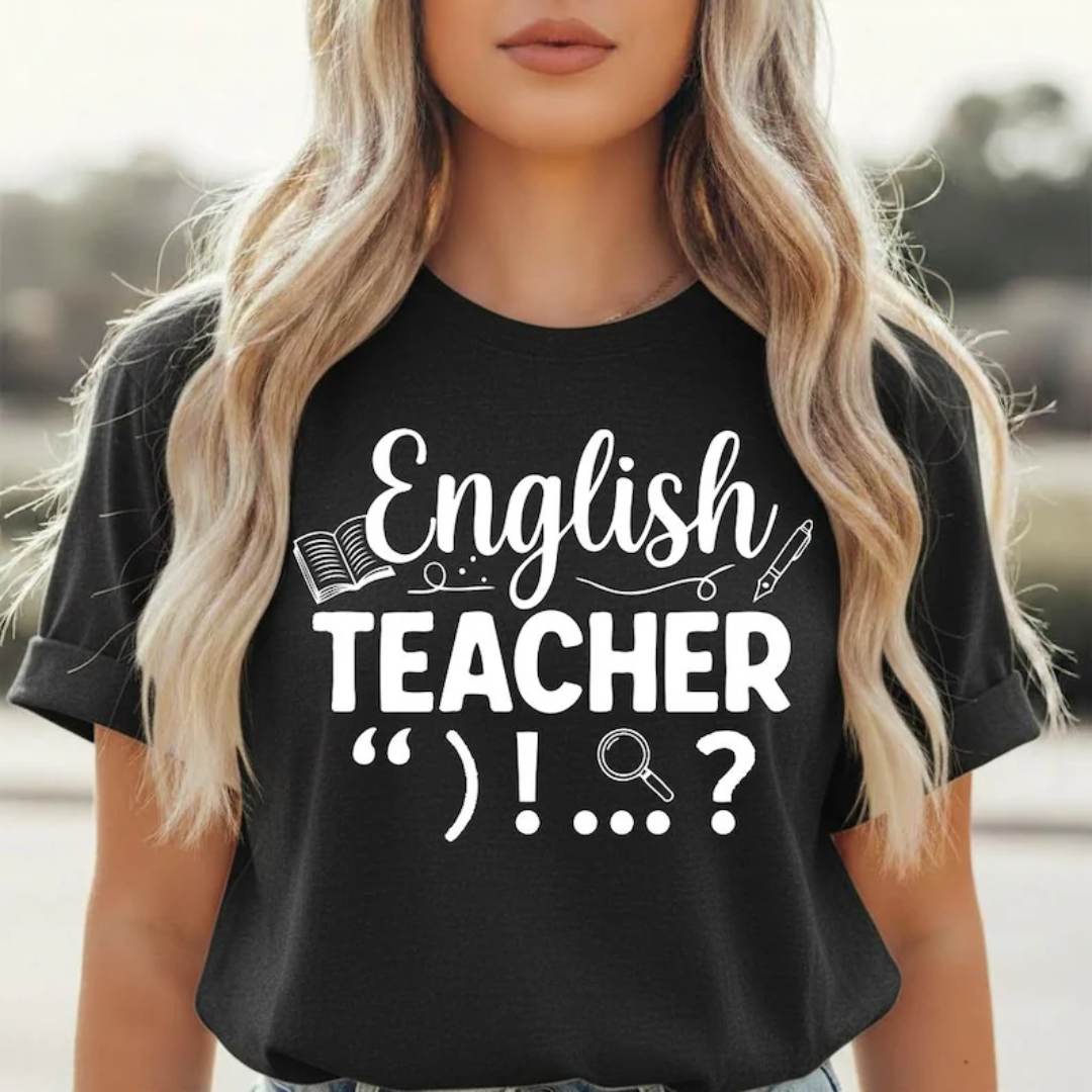 Funny Grammar English Teacher T Shirt