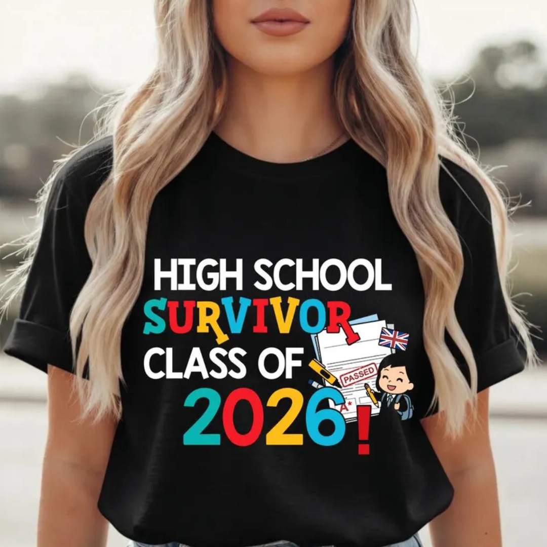 High School Survivor Graphic Tee