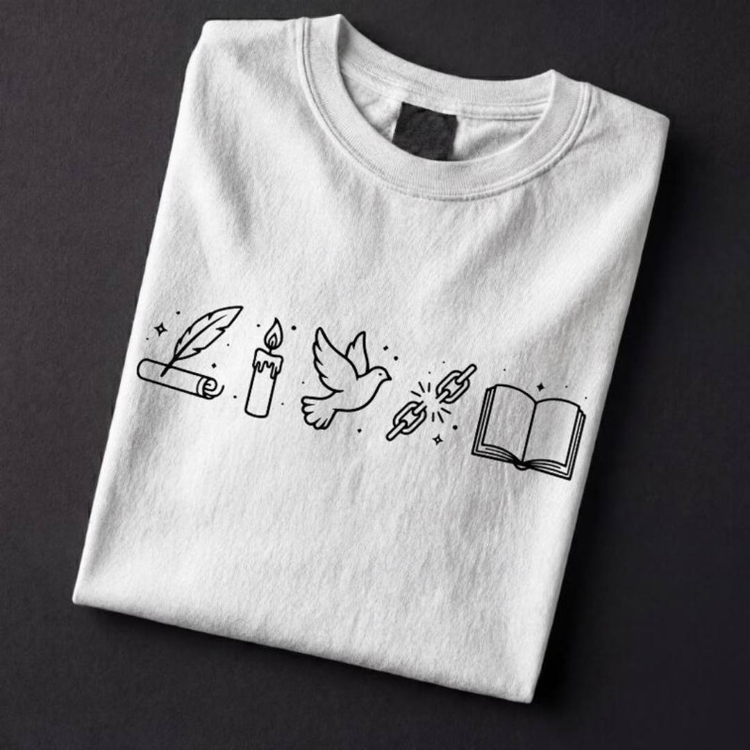 Literary Symbols Shirt English Literature Tee EMS