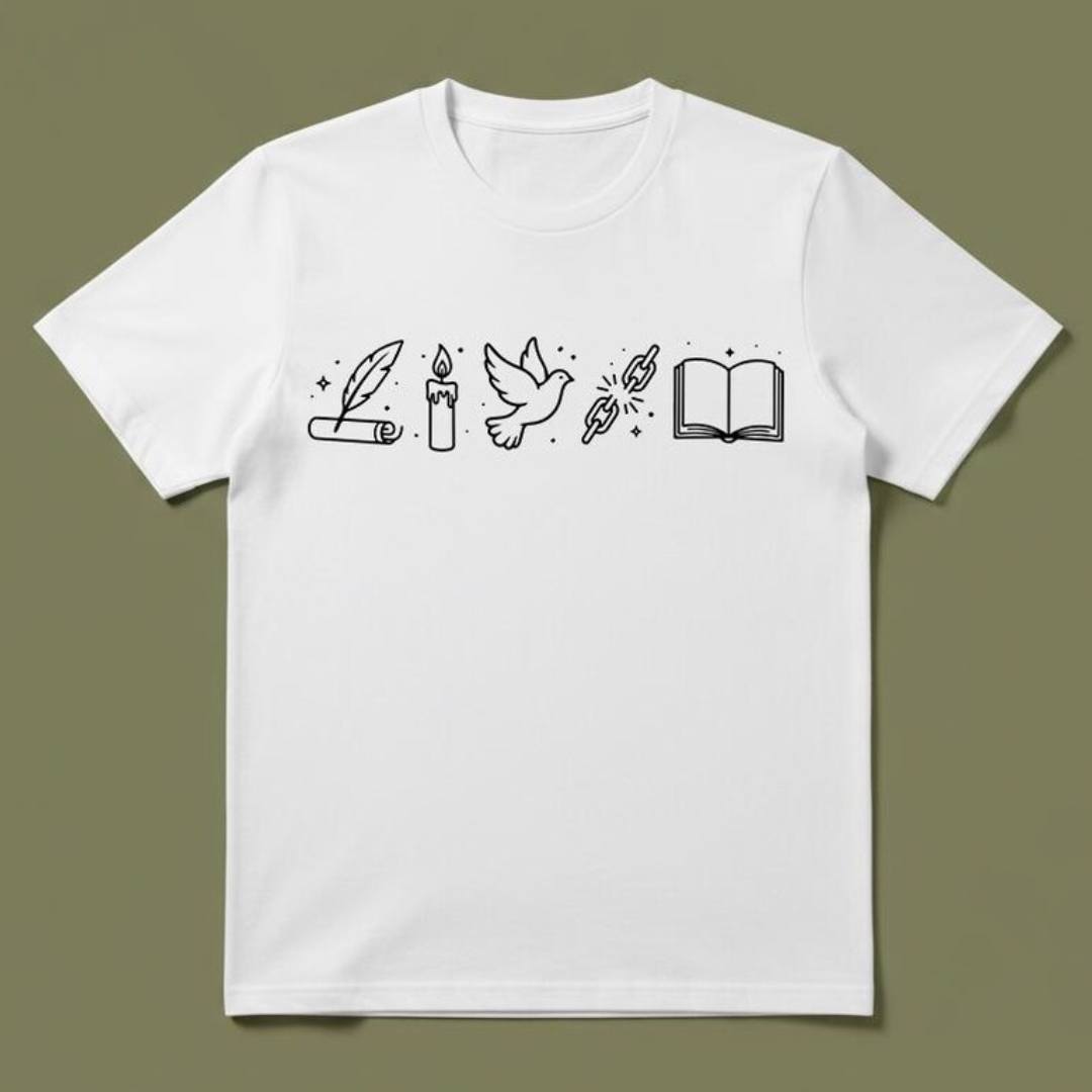 Literary Symbols Shirt English Literature Tee ENGLISH