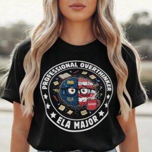Professional Overthinker ELA Major T Shirt