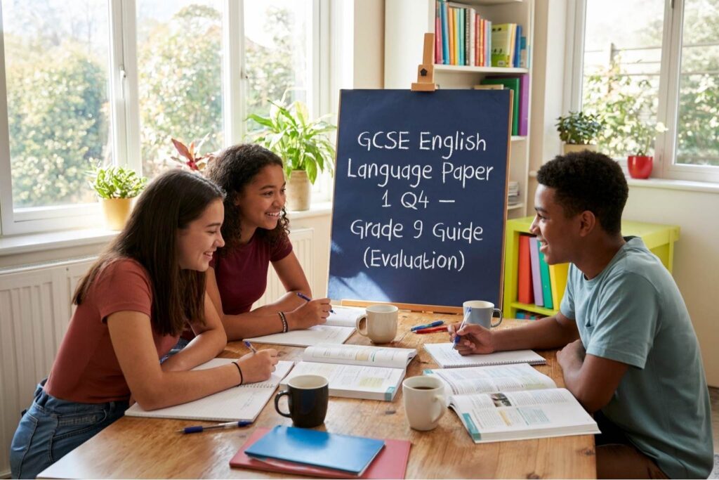 GCSE English Language Paper 1 Question 4: The Complete Grade 9 Guide (Evaluation) 4 GCSE English Language Paper 1 Question 4 The Complete Grade 9 Guide (Evaluation)