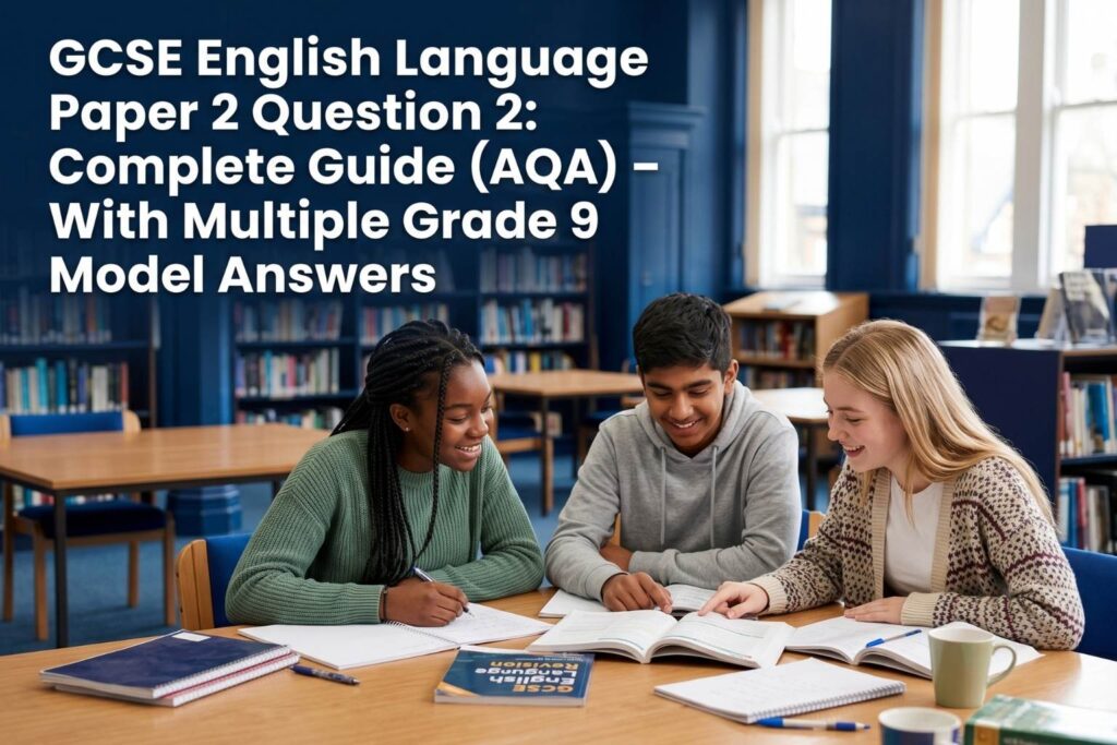 GCSE English Language Paper 2 Question 2: Complete Guide (AQA) – With Multiple Grade 9 Model Answers 7 GCSE English Language Paper 2 Question 2 Complete Guide (AQA) – With Multiple Grade 9 Model Answers