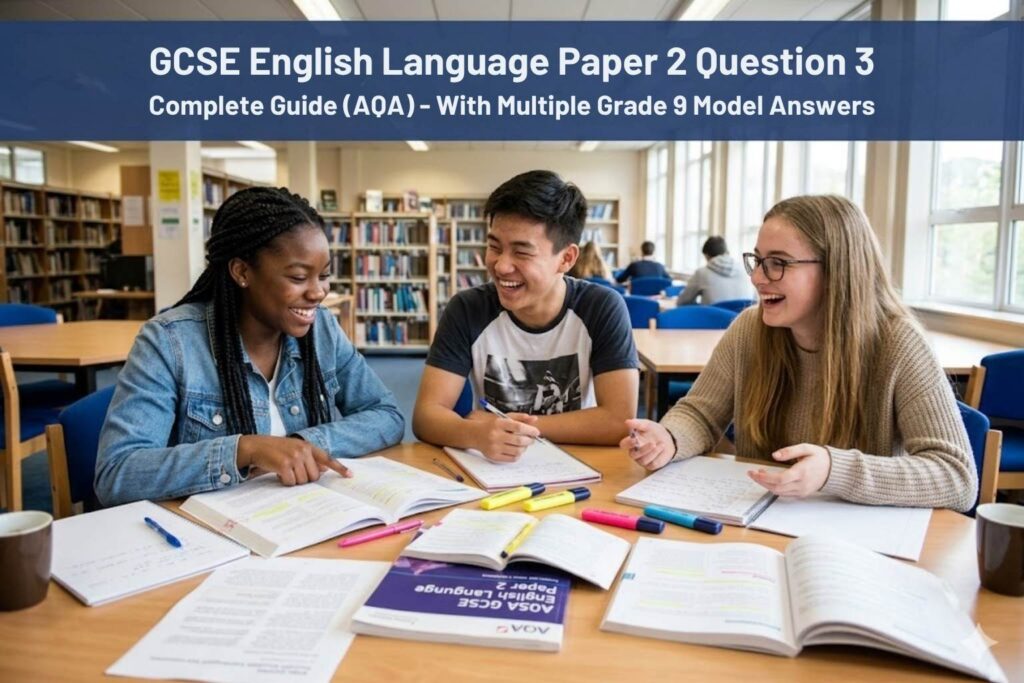 GCSE English Language Paper 2 Question 3: Complete Guide (AQA) – With Multiple Grade 9 Model Answers 8 GCSE English Language Paper 2 Question 3 Complete Guide (AQA) – With Multiple Grade 9 Model Answers
