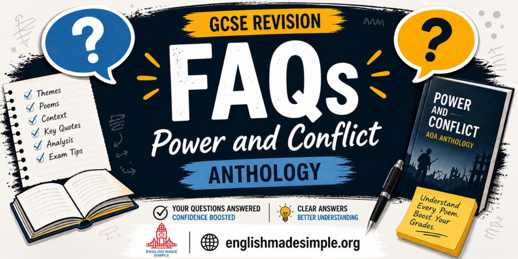 Poetry and conflict pillar page FAQ section Poetry and conflict pillar page FAQ section