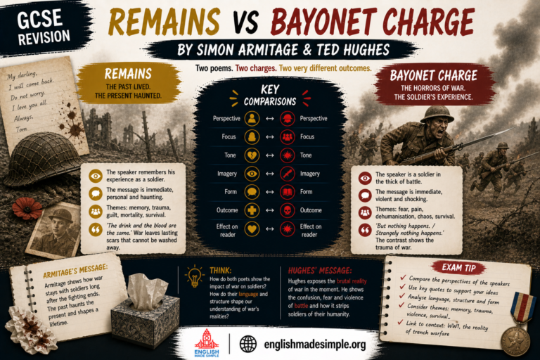 Remains v Bayonet charge