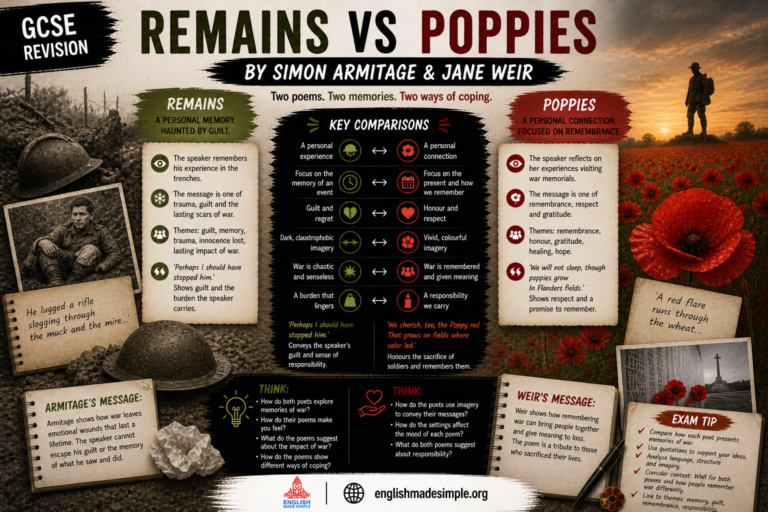 Remains v Poppies