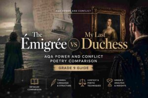 The Émigrée vs My Last Duchess AQA Power and Conflict Poetry Comparison (Grade 9 Guide)