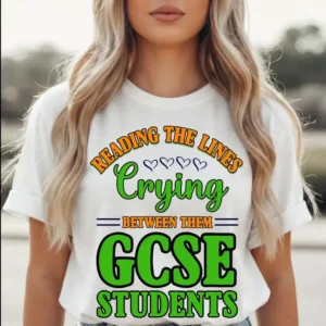 GCSE Student T-Shirt – Reading, Crying